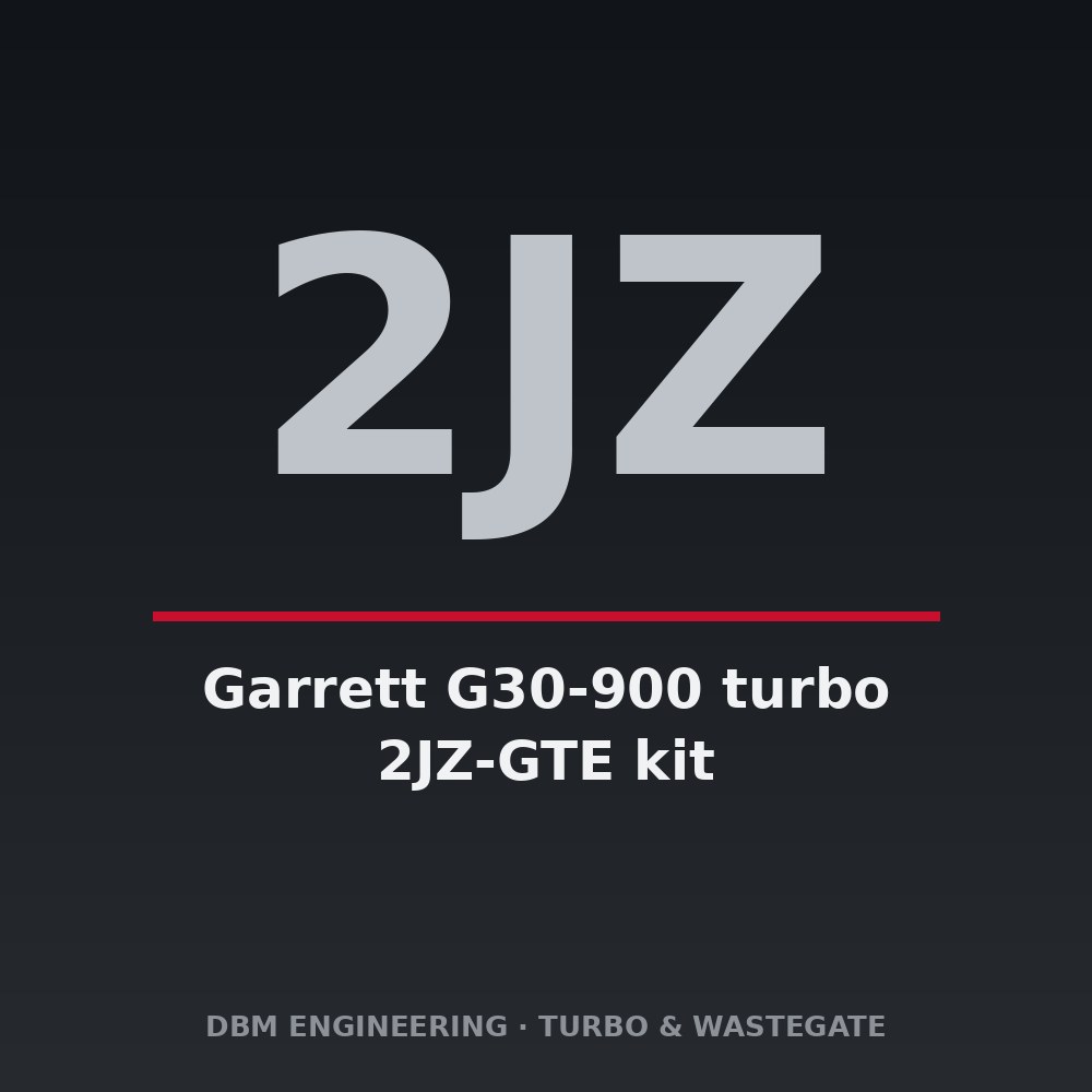 Garrett G30-900 turbo 2JZ-GTE kit