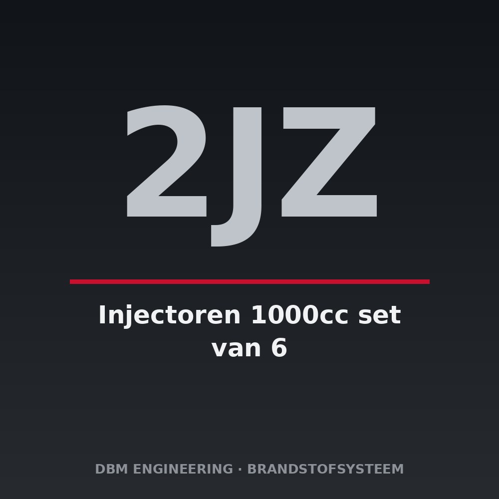 Injectoren 1000cc set van 6